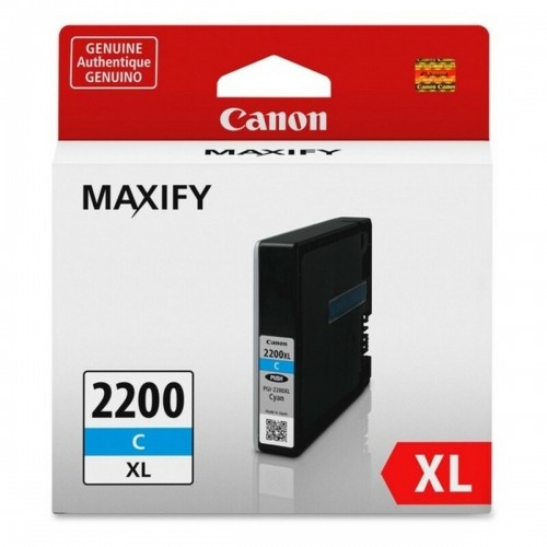 Oriģinālais Tintes Kārtridžs Canon PGI-2500XL C Ciānkrāsa image 1