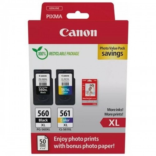 Original Ink Cartridge Canon Multicolour (2 Units) image 1