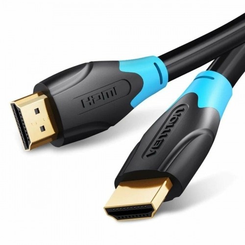 Кабель HDMI Vention Чёрный Черный/Синий 1,5 m image 1