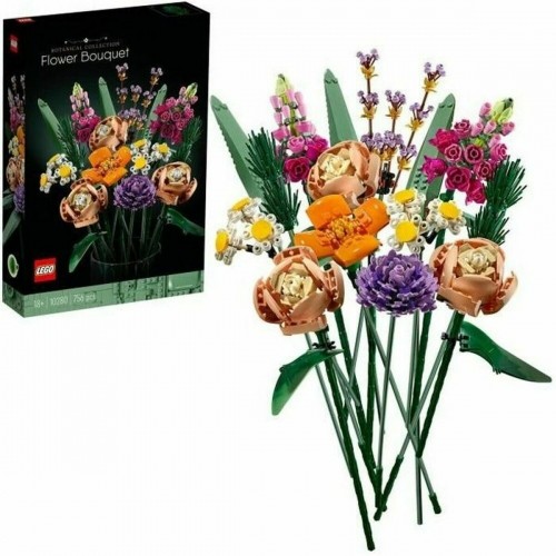 Construction set Lego 10280 Flower Bouquet 756 Pieces Multicolour image 1