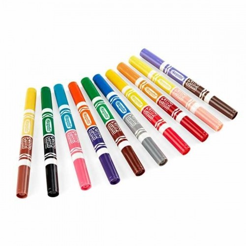 Set of Felt Tip Pens Crayola Perfumed Washable Double-ended 10 Pieces image 1
