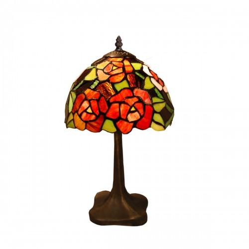 Desk lamp Viro New York Red Zinc 60 W 20 x 37 x 20 cm image 1