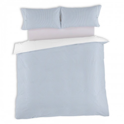 Комплект чехлов для одеяла Alexandra House Living Greta Синий 180 кровать 3 Предметы image 1