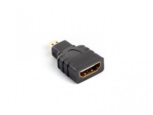 Lanberg AD-0015-BK cable gender changer HDMI Micro HDMI Black image 1