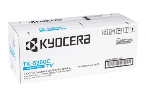 Original Toner Cyan Kyocera MA4000, PA4000 (TK5380C, TK-5380C, 1T02Z0CNL0) image 1