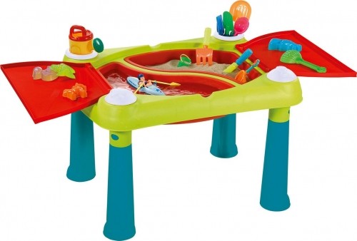 Keter Bērnu rotaļu galdiņš Creative Fun Table tirkīza/sarkans image 1