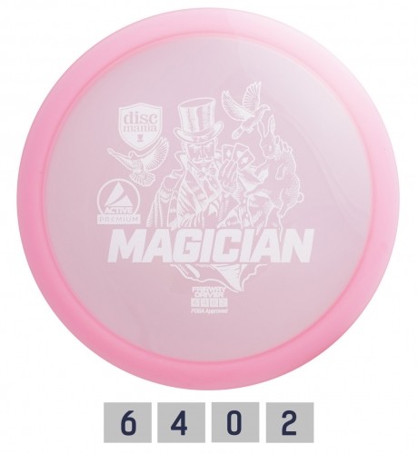 Discgolf DISCMANIA Fairway Driver MAGICIAN Active Premium Pink 6/4/0/2 image 1