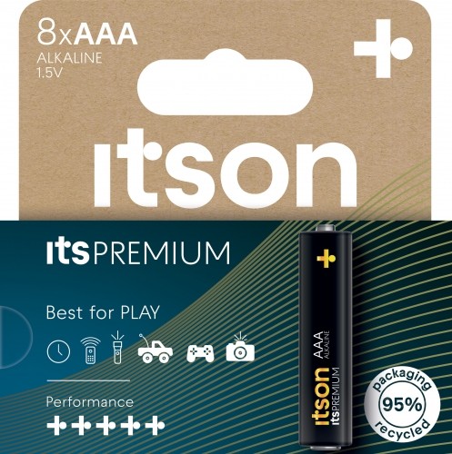 itson itsPREMIUM battery Alkaline LR03IPR/8HH image 1