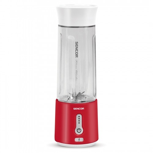 Battery-powered smoothie blender Sencor SBL134RD, red image 1