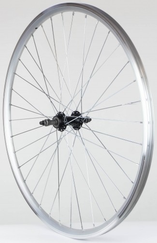 Azimut Det Aizmugurējais ritenis 28" Alu freewheel rumba, DoubleWall silver aploce image 1