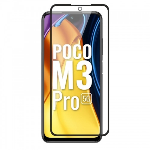 Evelatus 2.5D Полного покрытия стекло Xiaomi Poco M3 Pro / M3 Pro 5G антистатическое/японский клей Черный image 1