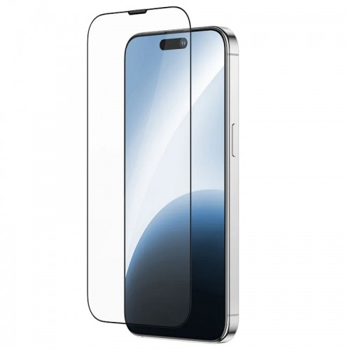Evelatus 2.5D Полного покрытия стекло для Apple iPhone 15 Plus антистатическое/японский клей Черный image 1
