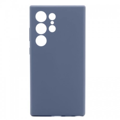 Connect Премиум Magsafe Мягкого Прикосновения Силиконовый чехол Samsung Galaxy S24 Ultra (S928B) Полноч Синий image 1