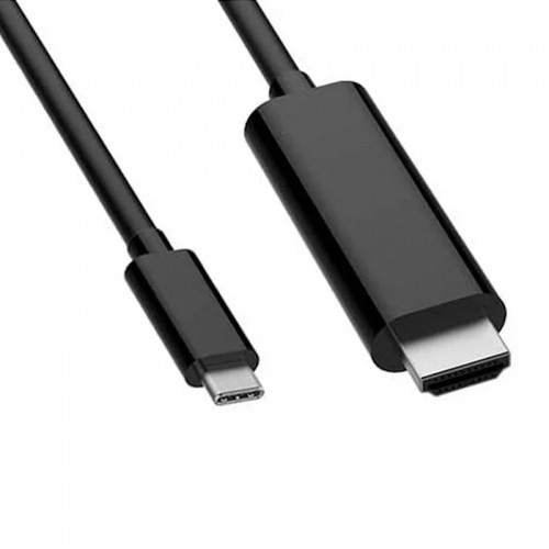 iLike HD9 USB-C (Type-C) Подсоединение к HDMI 4K 60Гц Мультимедийный Аудио и Видео 2м Кабель Адаптер Черный (ОЕМ) image 1