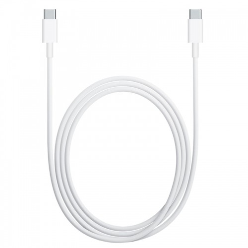 CP USB-C uz USB-C PD 96W 5A Super Ātras Uzlādes Laptopa MacBook Telefona 2m vads Balts image 1