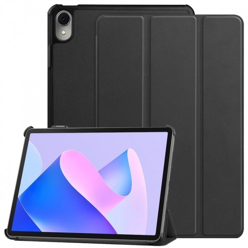 iLike Tri-Fold Тонкий Эко-кожанный Чехол Книжка Huawei MatePad SE 10.1'' (2022) Ags3K-W20 / Ags3K-AL20 Черный image 1