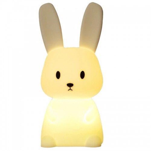 Elight RA1 Кролик Мягкая силиконовая лампа детский ночник с аккумулятором / USB-C Белый image 1
