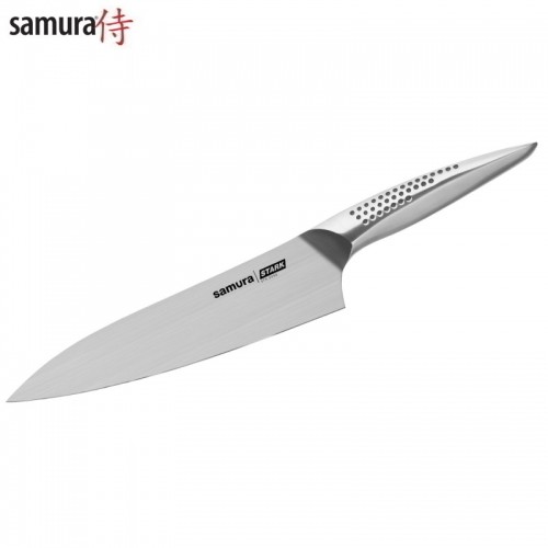 Samura Stark Универсальный большой кухонный Santoku нож 197mm из AUS 8 Японской стали 59 HRC image 1