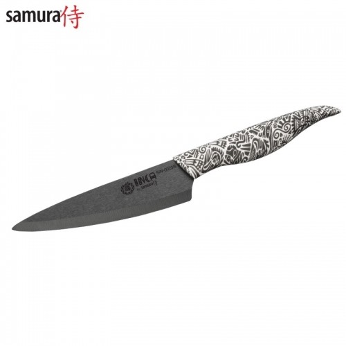 Samura Inca Универсальный кухонный нож с 155mm циркония керамическим лезвием ABS TPR ручкой image 1