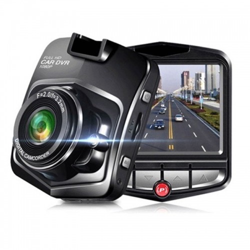 iWear GT4 HD Auto DVR Video reģistrātors ar G-Sensor 1080p HD 120° Platu leņķi 2.4'' LCD Melna image 1