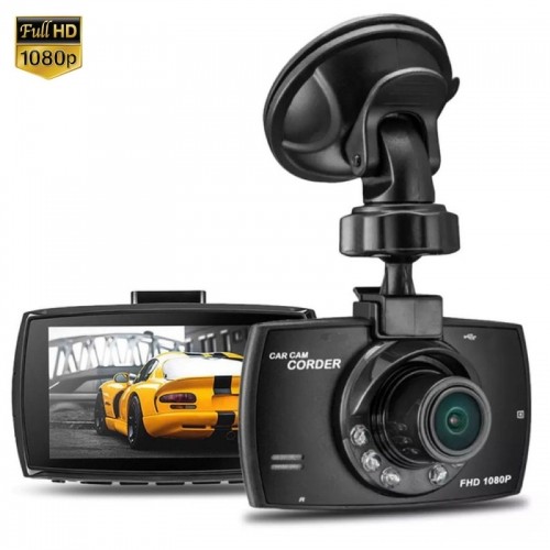 iWear GT3 HD Автомобильный Видеорегистратор с датчиком удара 1080p HD 140° Широкий угол обзора 2.7'' LCD черный image 1