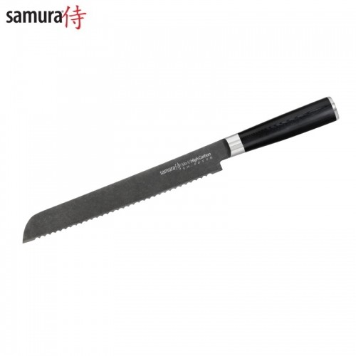 Samura MO-V Stonewash Нож для хлеба 185mm из AUS 8 Японской из стали 59 HRC image 1