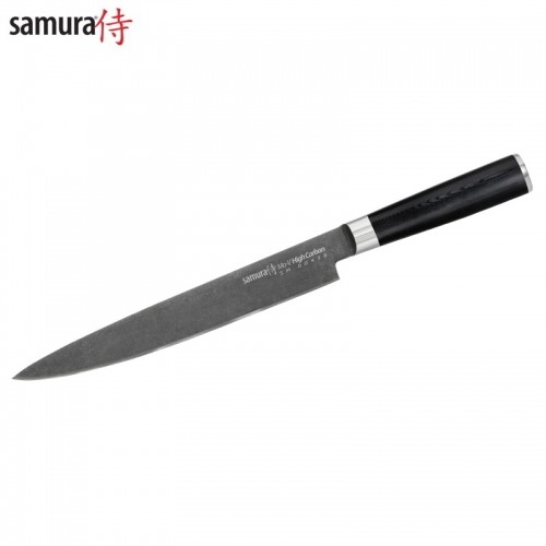 Samura MO-V Stonewash Нож - слайсэр нарезки 230 mm из AUS 8 Японской из стали 59 HRC image 1