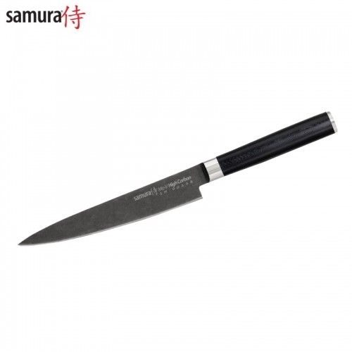 Samura MO-V Stonewash Универсальный нож 150mm из AUS 8 Японской из стали 59 HRC image 1