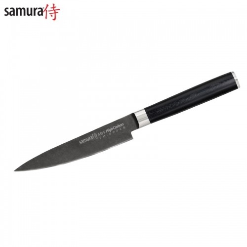 Samura MO-V Stonewash Универсальный нож 125 mm из AUS 8 Японской из стали 59 HRC image 1