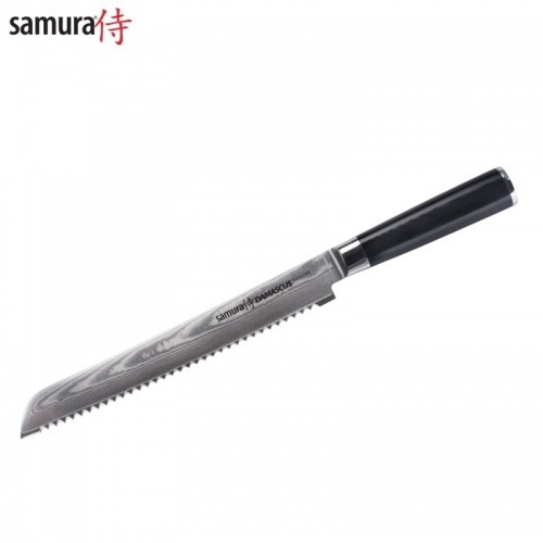 Samura Damascus Универсальный нож для Хлеба 230mm из AUS 10 Дамасской стали 61 HRC (67-слойный) image 1