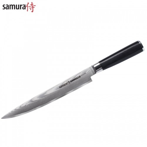 Samura Damascus Универсальный Кухонный нож для Нарезки 230mm из AUS 10 Японской стали 61 HRC (67-слойный) image 1