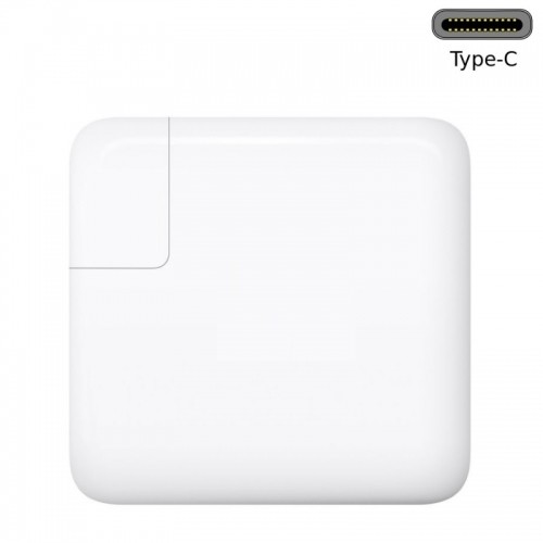 CP Apple 61W USB-C Сетевая зарядка с Type-C Гнездом MacBook Pro 13 MNF72LL/A с Кабелем 2м (OEM) image 1