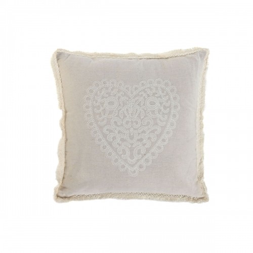 Cushion Home ESPRIT Beige Romantic 45 x 45 cm image 1