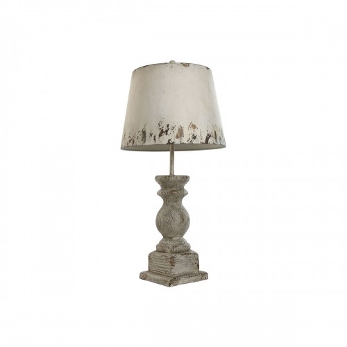 Настольная лампа Home ESPRIT Белый Металл Ель 50 W 220 V 40 x 40 x 83 cm image 1