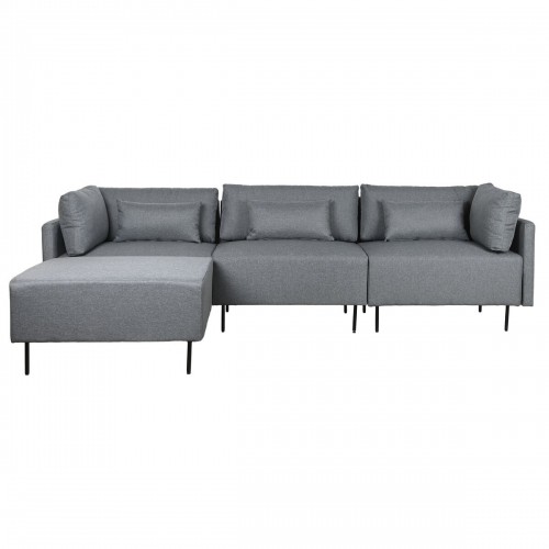 Dīvāns ‘Chaise Longue’ DKD Home Decor Pelēks Metāls Moderns 276 x 152,5 x 84 cm image 1