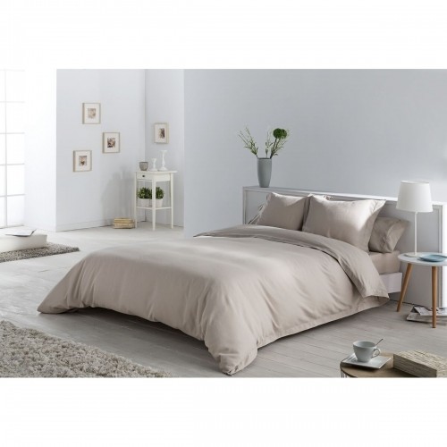 Duvet cover set Alexandra House Living Espiga Beige Double 5 Pieces image 1