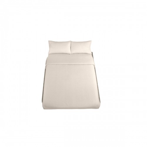Комплект чехлов для одеяла Alexandra House Living Qutun Натуральный 200 кровать 4 Предметы image 1
