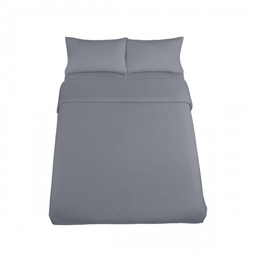 Комплект чехлов для одеяла Alexandra House Living Qutun Темно-серый 180 кровать 4 Предметы image 1