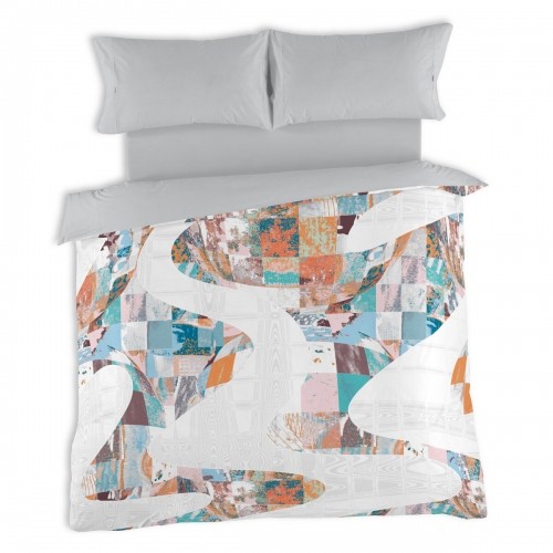 Комплект чехлов для одеяла Alexandra House Living Zig Zag Разноцветный 180 кровать 4 Предметы image 1
