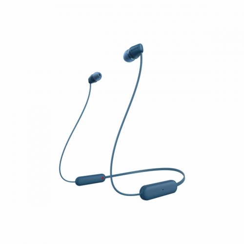 Bluetooth Headphones Sony WI-C100 Blue image 1