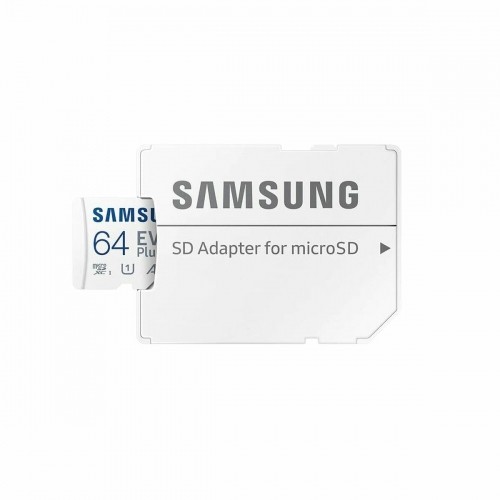 Mikro SD Atmiņas karte ar Adapteri Samsung MB-MC64KAEU image 1