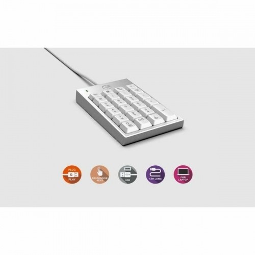 Numeric keyboard Mobility Lab ML305707 Silver image 1
