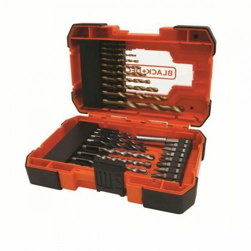 Set of drill and screwdriver bits Black & Decker A7235-XJ Plastic 27 Pieces image 1