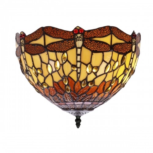 Ceiling Light Viro Belle Amber Amber Iron 60 W 30 x 25 x 30 cm image 1