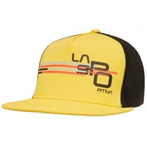 La Sportiva Cepure STRIPE CUBE Hat L/XL Yellow/Black image 1