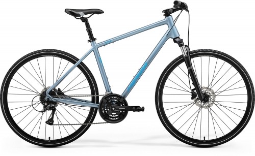 Velosipēds Merida Crossway 20 III1 silk steel blue(blue)-43 cm / XS image 1