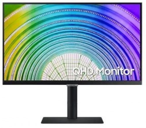 Samsung   LCD Monitor||S24A600U|24"|Panel IPS|2560x1440|16:9|75Hz|5 ms|Swivel|Pivot|Height adjustable|Tilt|Colour Black|LS24A600UCUXEN image 1