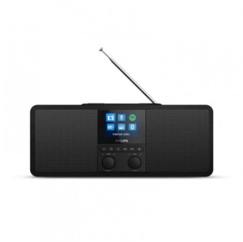 Philips   Philips Internet radio TAR8805/10 Spotify Connect, DAB+ radio, DAB and FM Bluetooth, 6W, wireless Qi charging, color display, built-in clock function, AC powered image 1