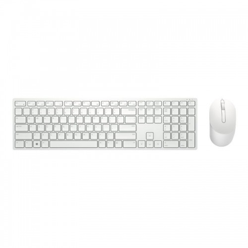 Dell   Dell Pro Wireless Keyboard and Mouse - KM5221W - US International (QWERTY) - White image 1