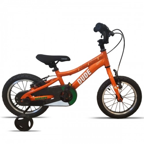 Bērnu velosipēds GoKidy 14 Dude (DUD.1401) oranžs image 1
